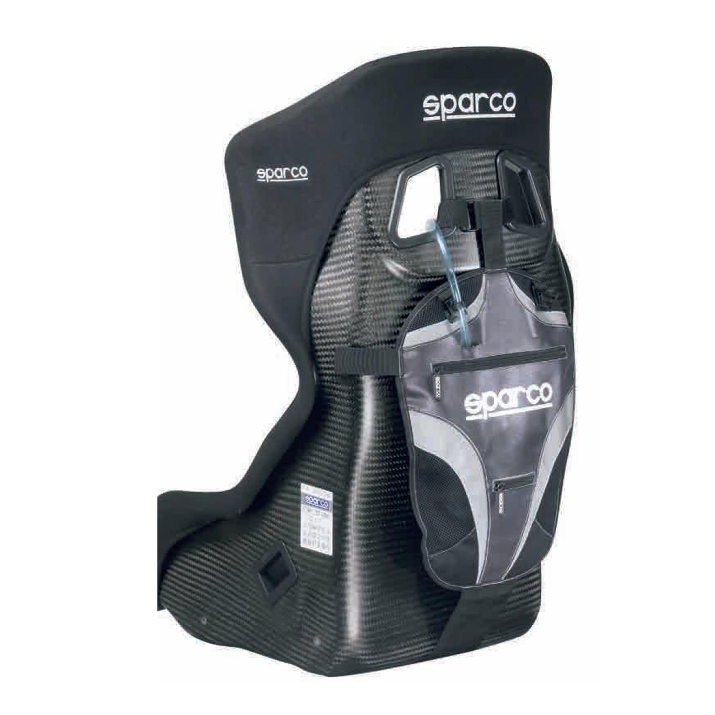 01045NR Sparco Racing Driver Drinks Bag Rally Track Use attaches to back of seat