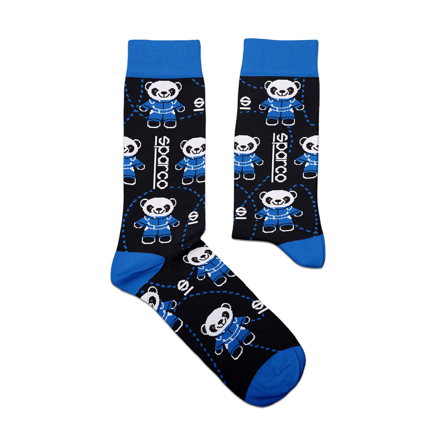 Sparco Socks Panda Iconic Design in 2 Sizes Official Merchandise Leisurewear