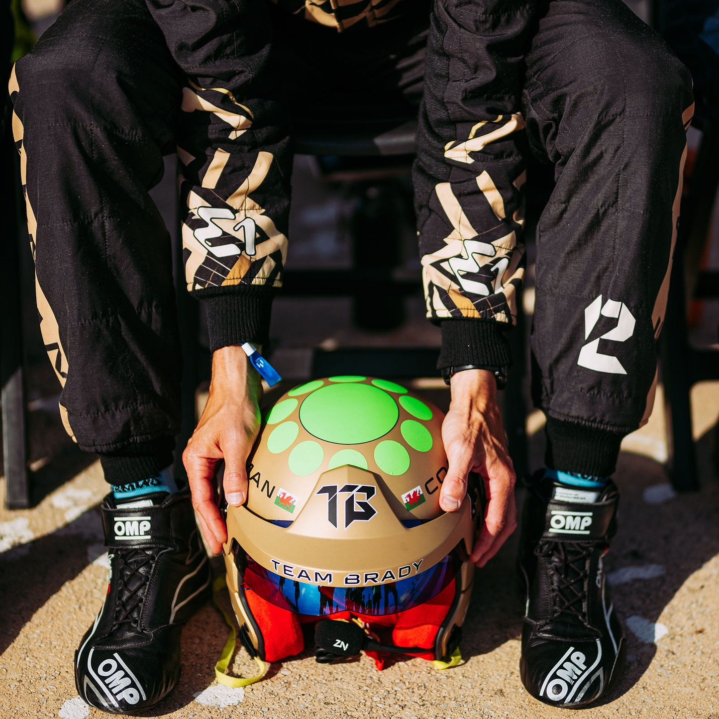 IC0-0837 OMP ONE EVO FX Racing Boots Black Leather Shoe Fireproof FIA 8856-2018