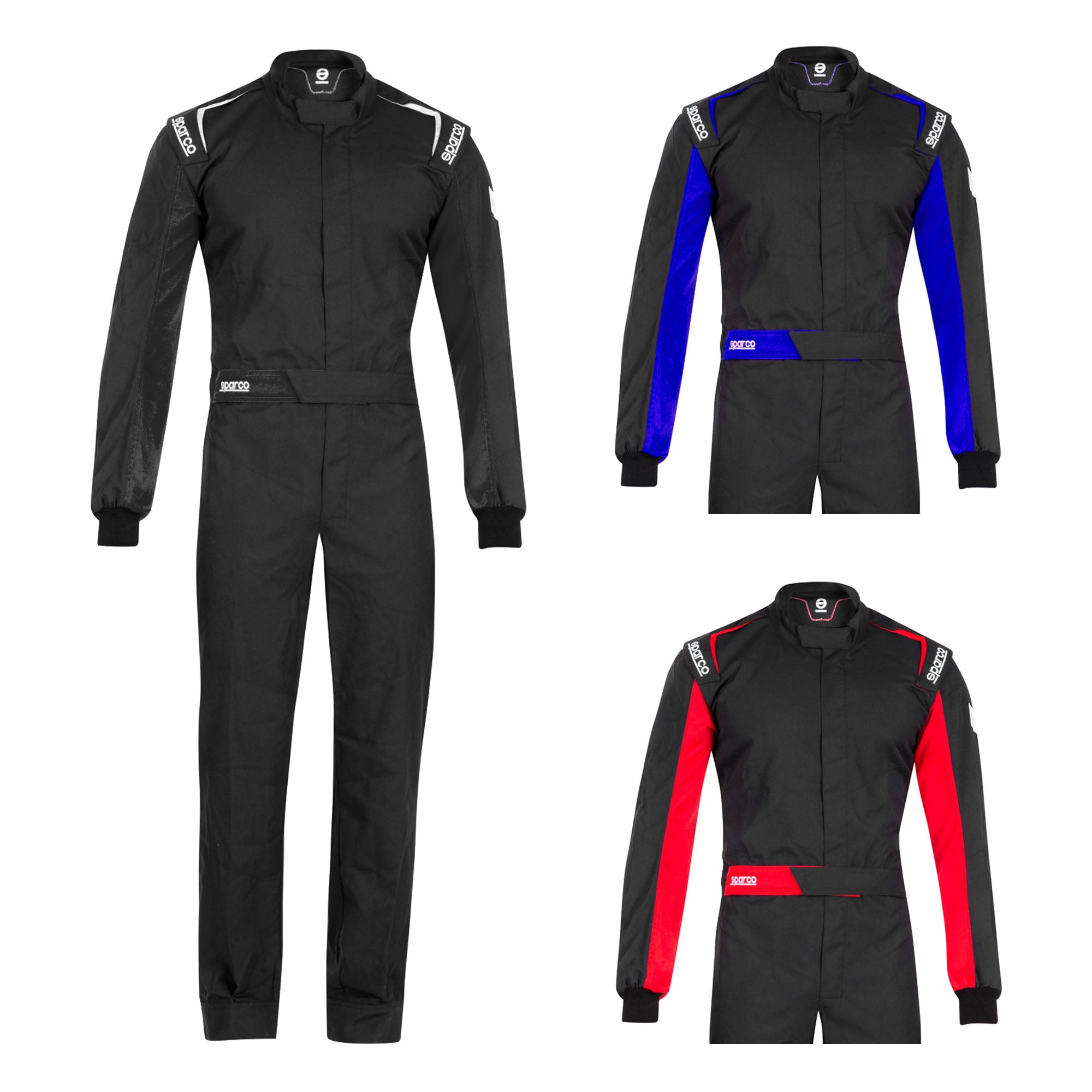 001059 Sparco One Race Suit Basic Overalls Karting Mechanic Pitcrew Si ...