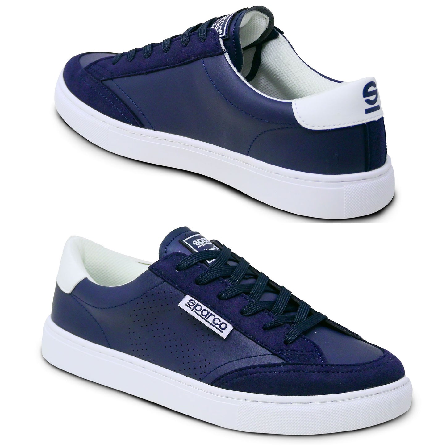 0012B3 Sparco S-TIME Shoes Smart Casual Sneakers Trainers Leisurewear Sports