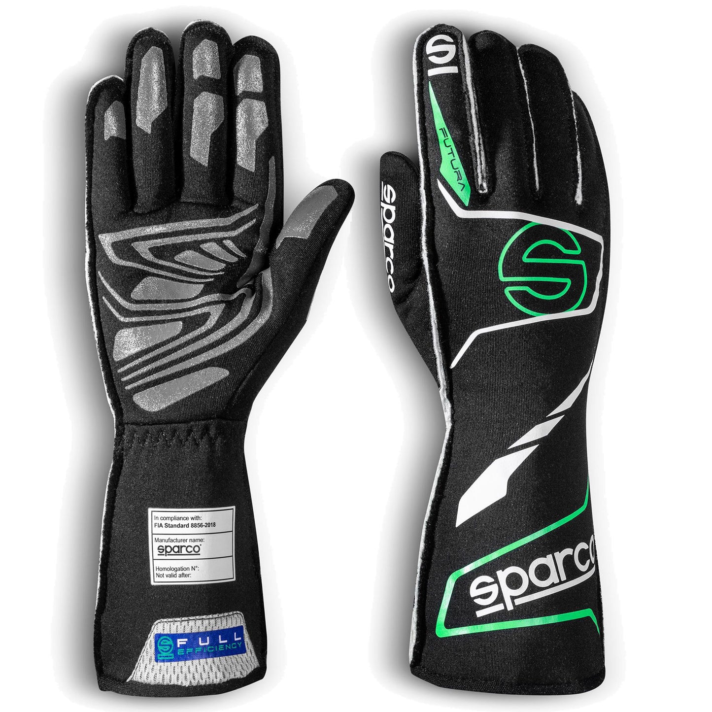 001365 Sparco FUTURA Racing Driver Gloves Fireproof FIA 8856-2018 Approved