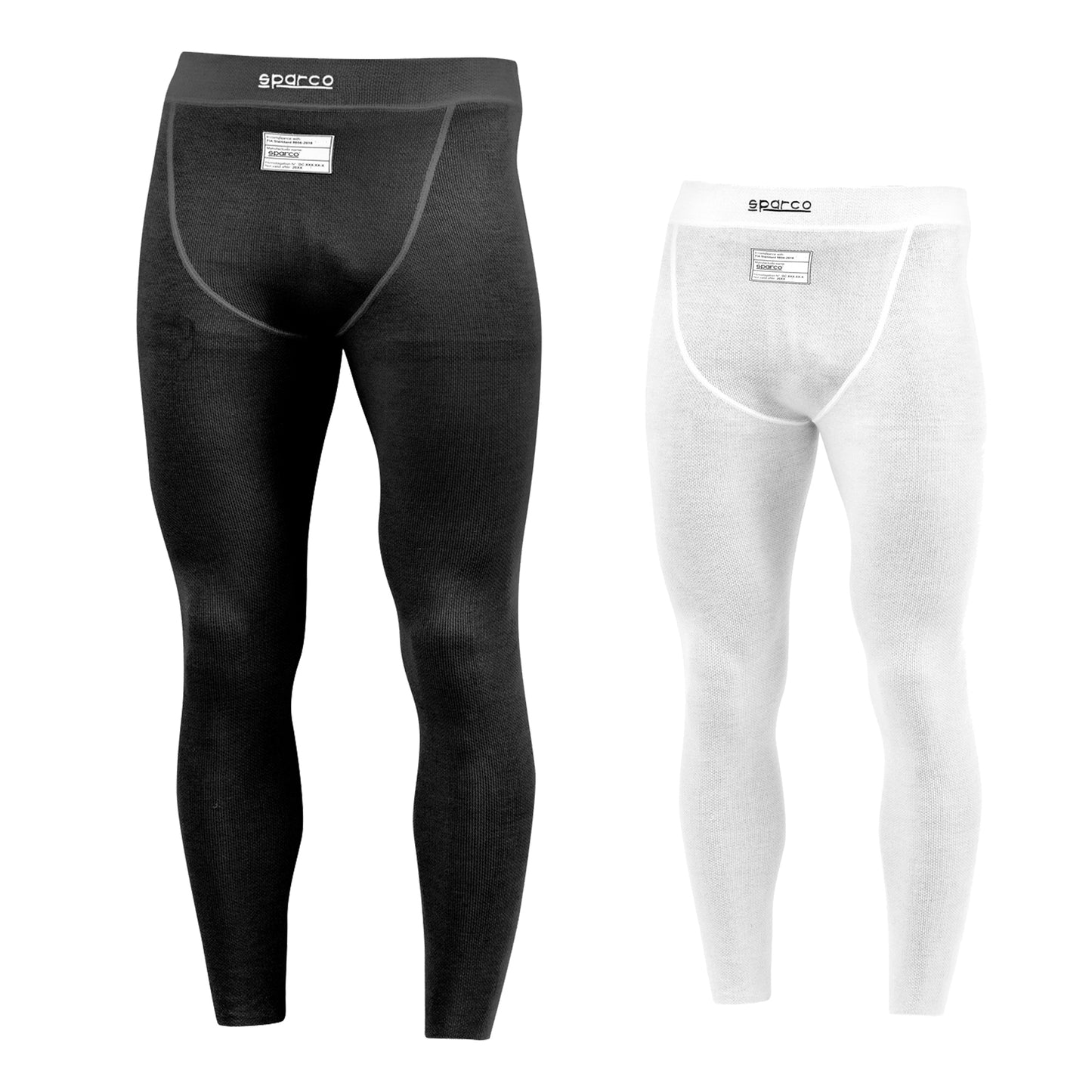 Sparco RW-10 RW10 Shield Tech Pantalon long Couche de base Sous-vêtement ignifuge Course FIA