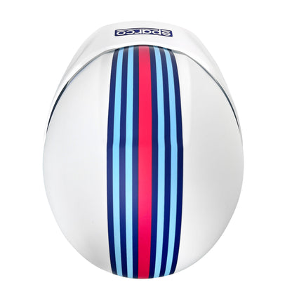 Sparco J-PRO Open Face Helmet Martini Racing Special Edition Track Day ECE Spec