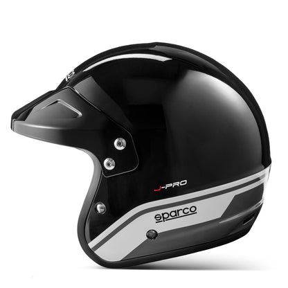 Sparco J PRO Open Face Crash Helmet for Track Days ECE Approved 2 Colours