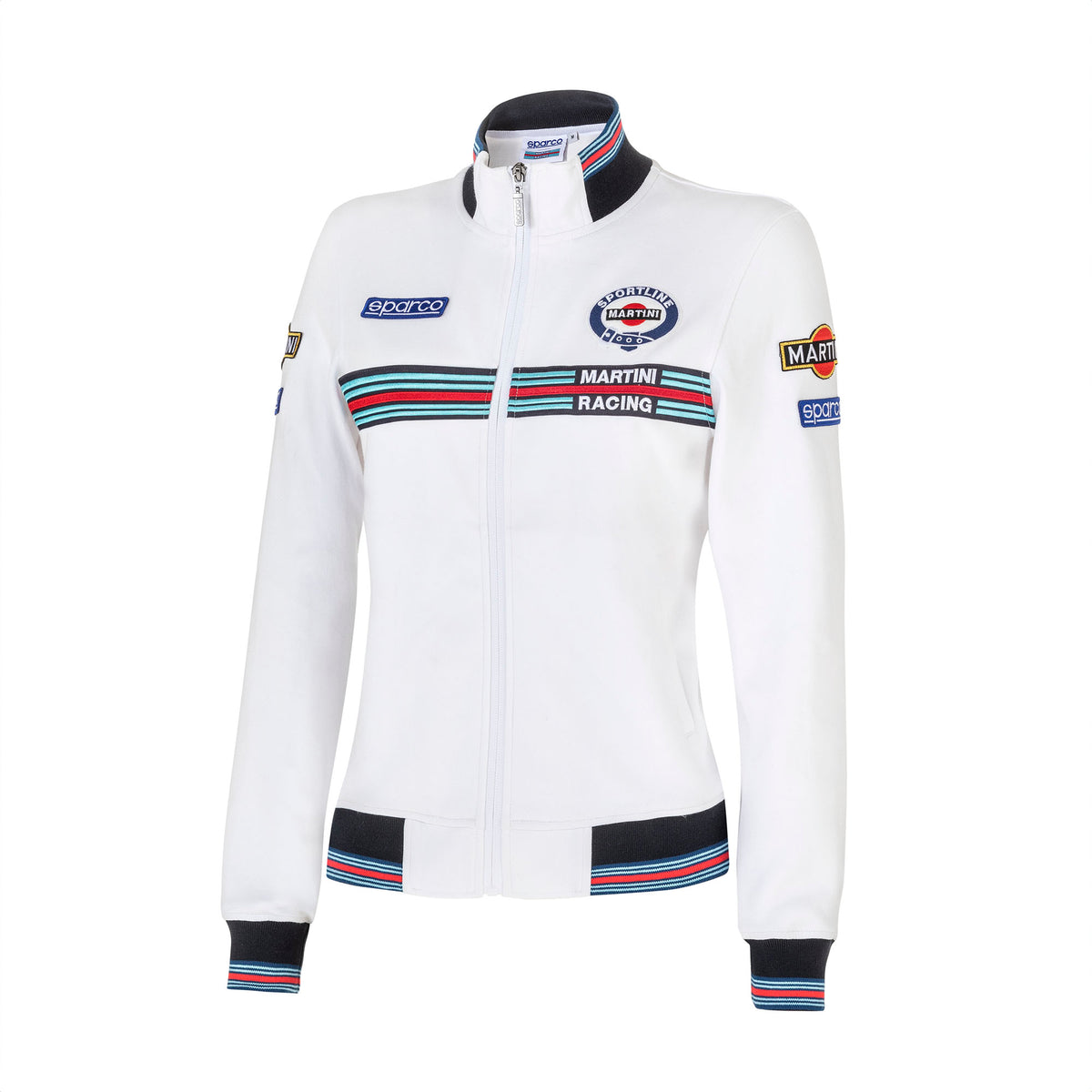 Sparco Martini Racing Sportjacke 01361MR Winterjacke - XL - Weiß Und Blau