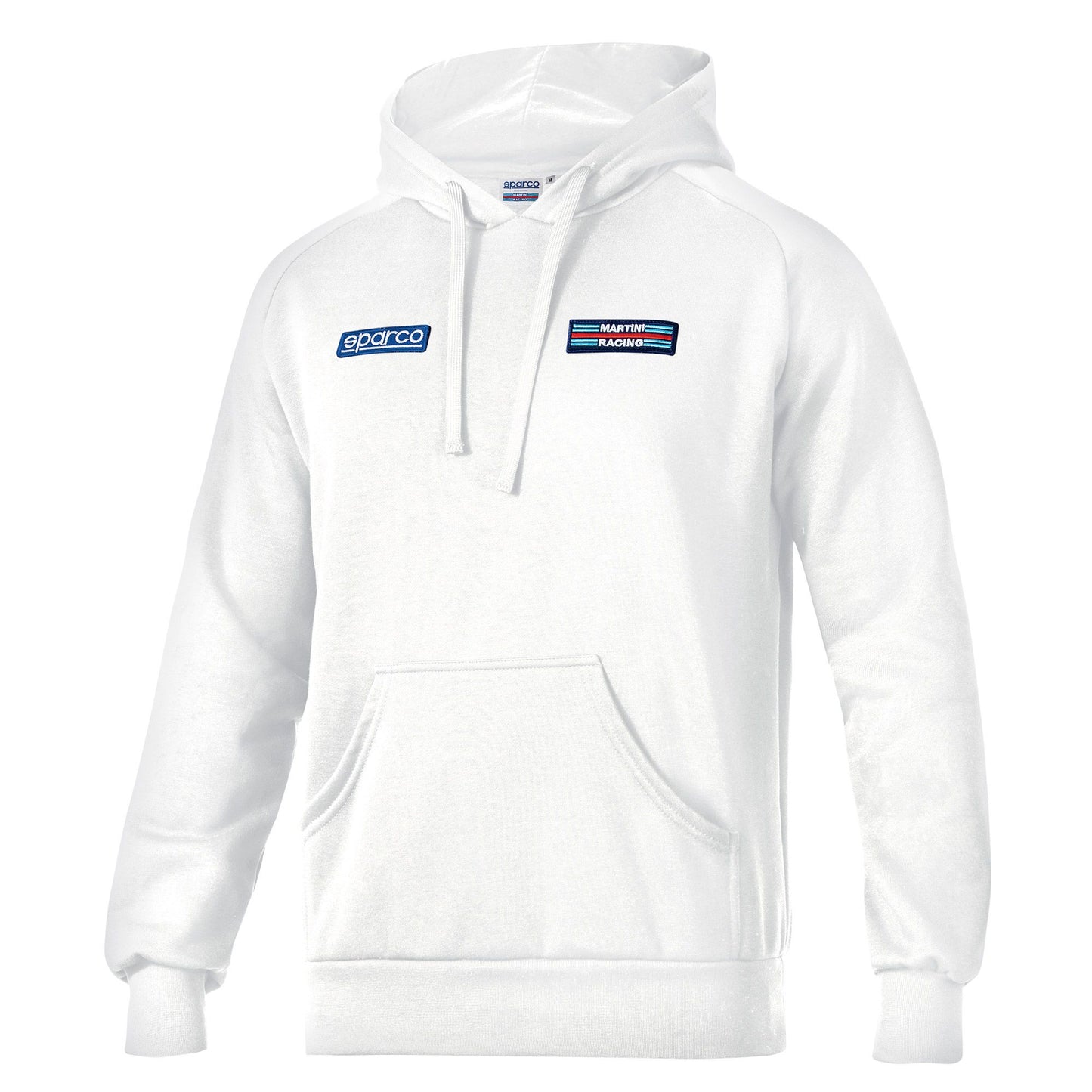 Sparco Martini Racing Hoody Hoodie Big Stripes Logo Lancia Rally Made in Italy