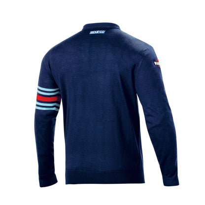 Sparco Martini Racing Sweater Cotton Jumper Lancia Rally Team Made in Italy
