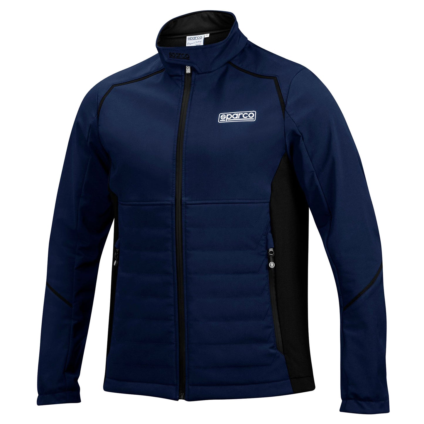 01363 New 2023 Sparco Mens Softshell Fleece Jacket Coat 3-Layer Weatherproof