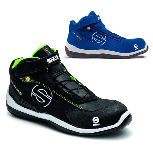 07515 Sparco RACING EVO Safety Footwear Boots Mechanic Shoes Pitcrew ESD S3 SRC