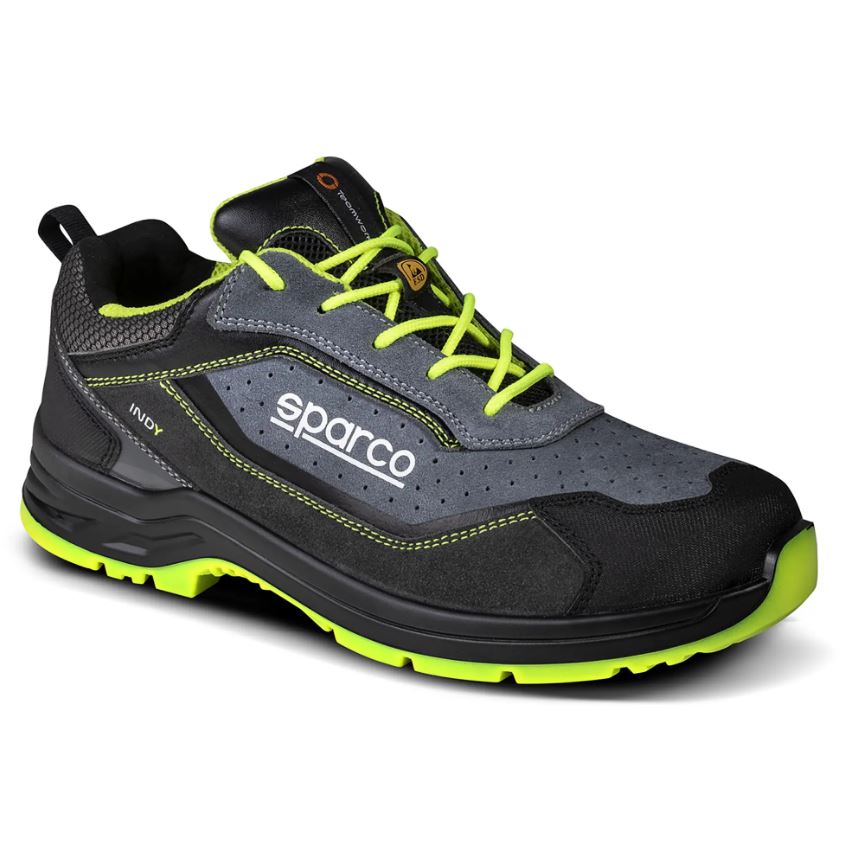 07538 Sparco INDY Chaussures de sécurité industrielles Baskets Chaussures de travail ESD S1PS SR