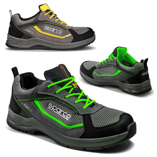 07539 Sparco INDY-R Safety Shoes Work Trainers Footwear ESD S1PS SR LG Spec