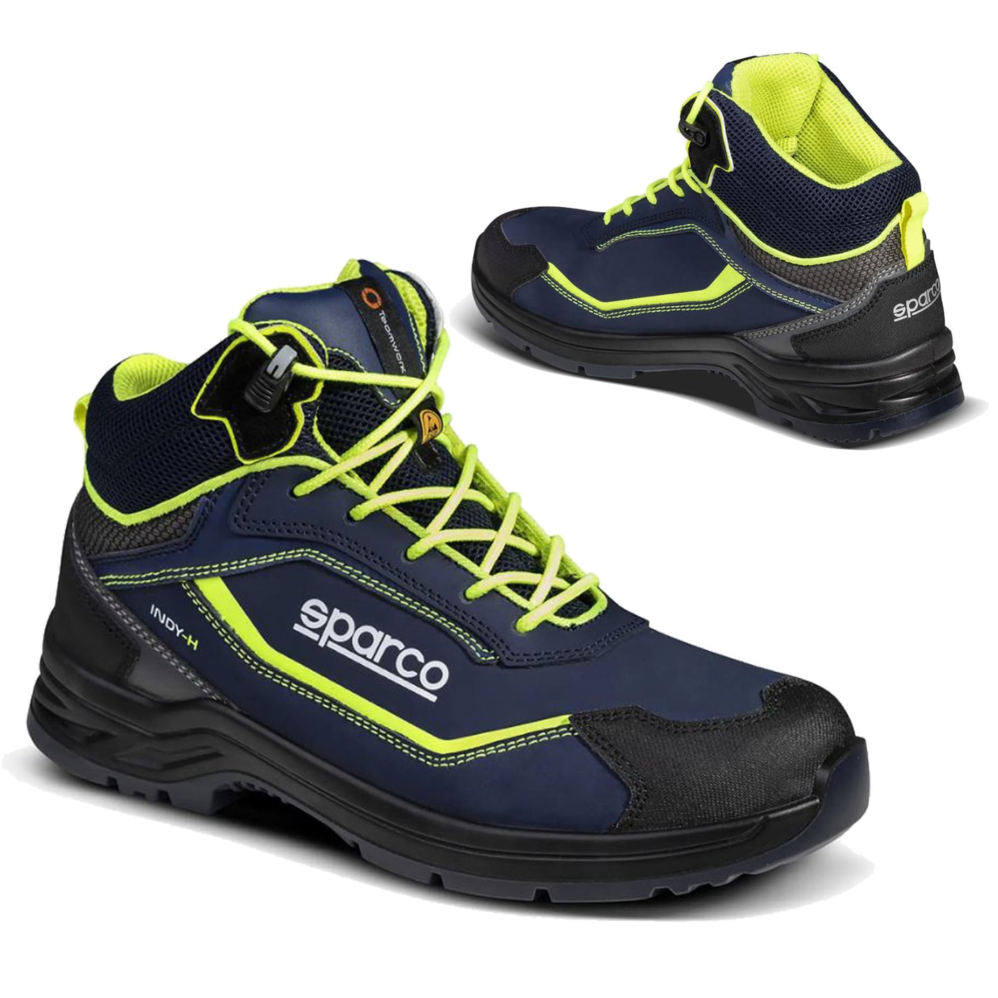 07541 Sparco INDY-H Safety Boots High Top Work Trainer Style ESD S3S SR LG Spec