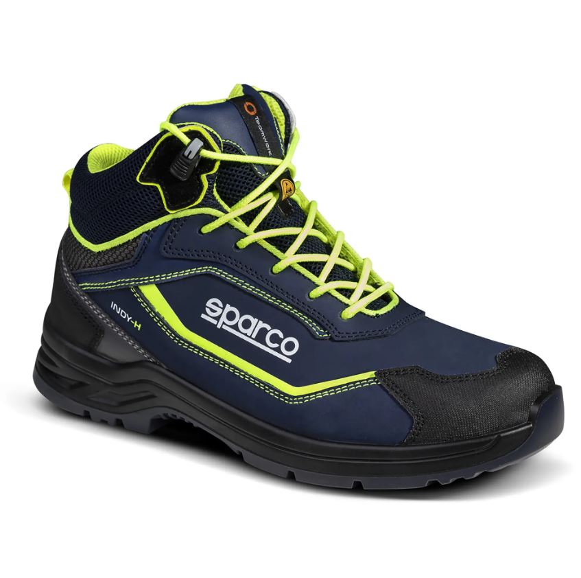 07541 Sparco INDY-H Chaussures de sécurité montantes style basket de travail ESD S3S SR LG Spec