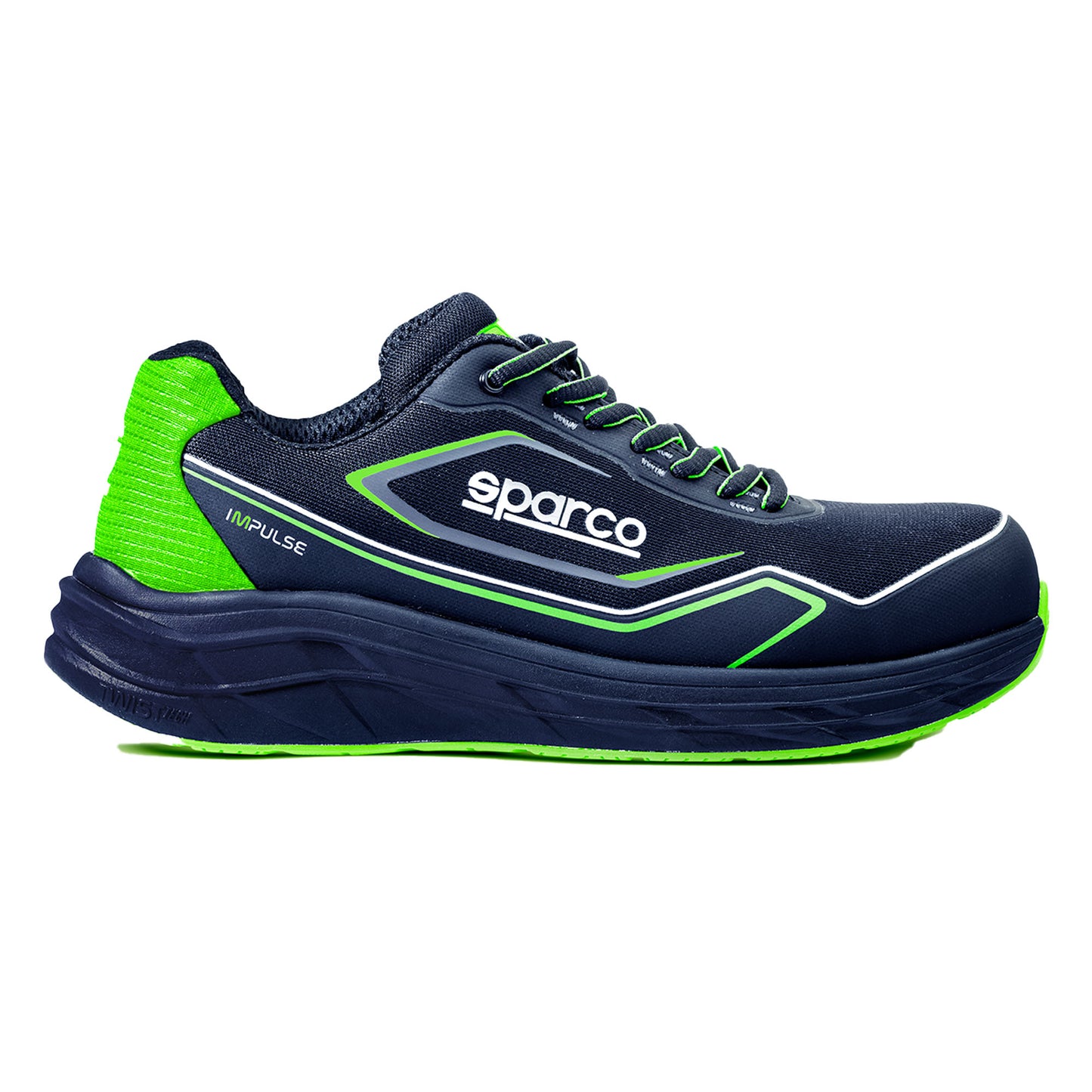 07545 Sparco Impulse Safety Shoes Footwear ESD Certified Mechanic Workshop