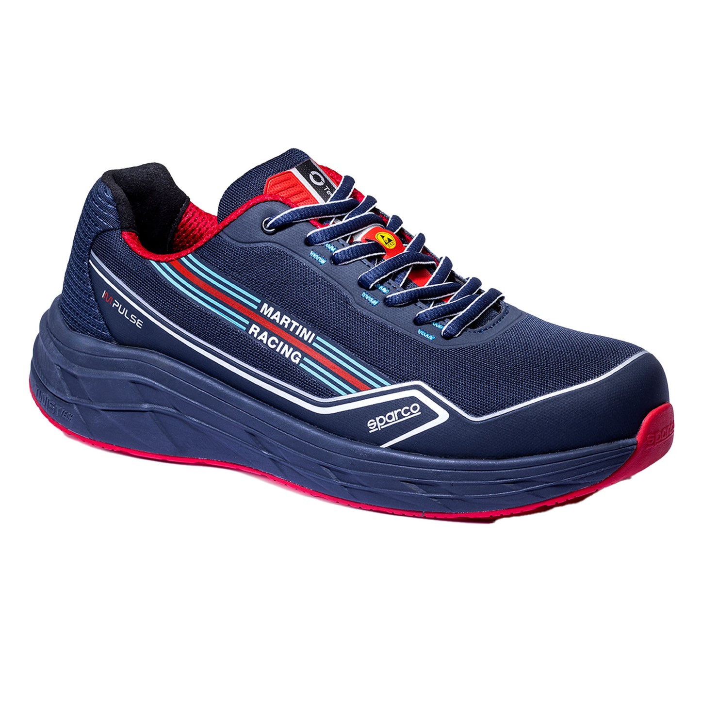07545MR Sparco Impulse Safety Shoes MARTINI RACING CORSICA Footwear Trainers