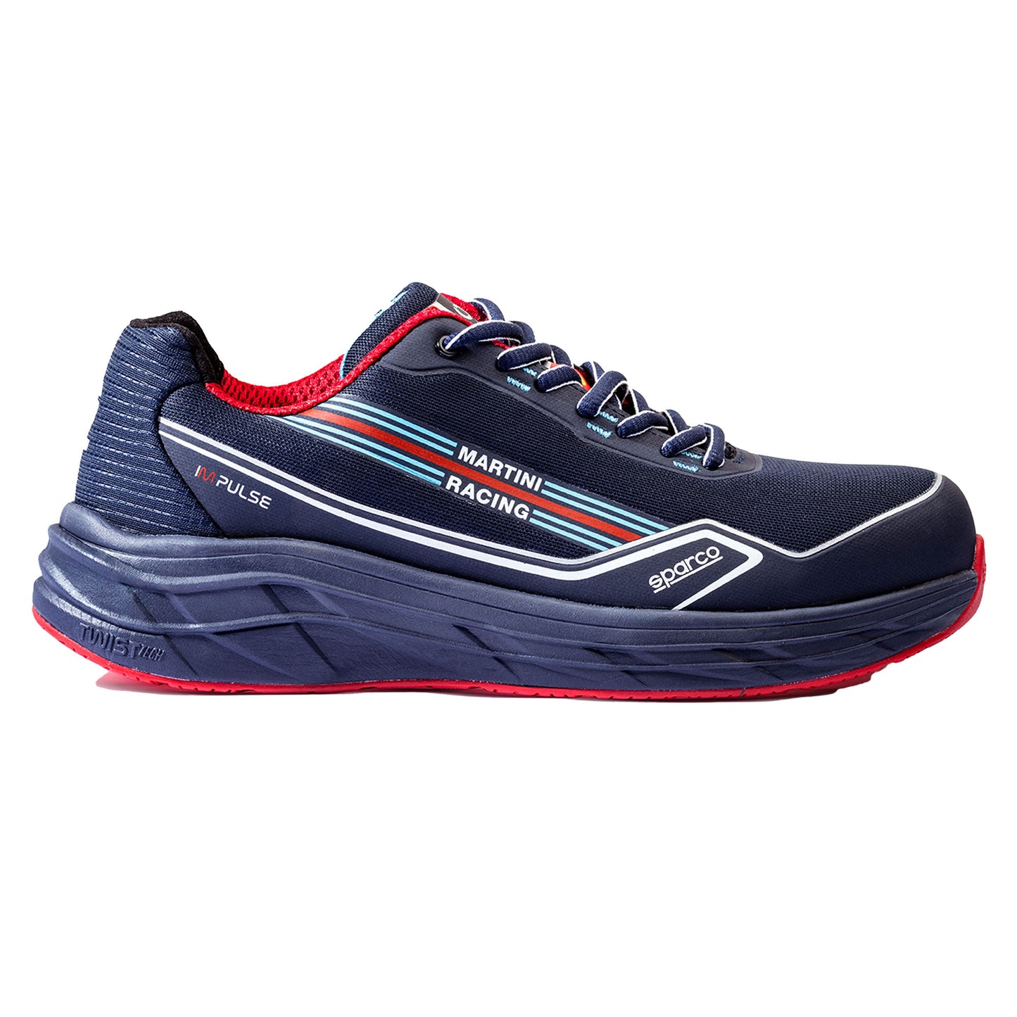 07545MR Sparco Impulse Safety Shoes MARTINI RACING CORSICA Footwear Trainers