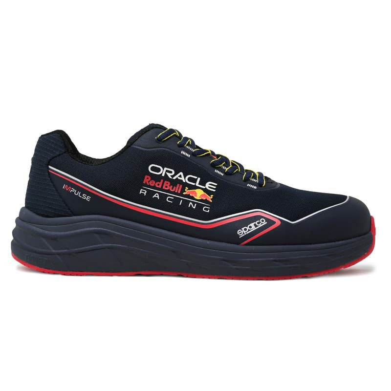 Sparco Impulse Safety Shoes RED BULL RACING Footwear Mechanic Trainers ESD S1PS