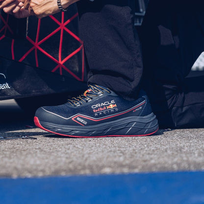 Sparco Impulse Safety Shoes RED BULL RACING Footwear Mechanic Trainers ESD S1PS
