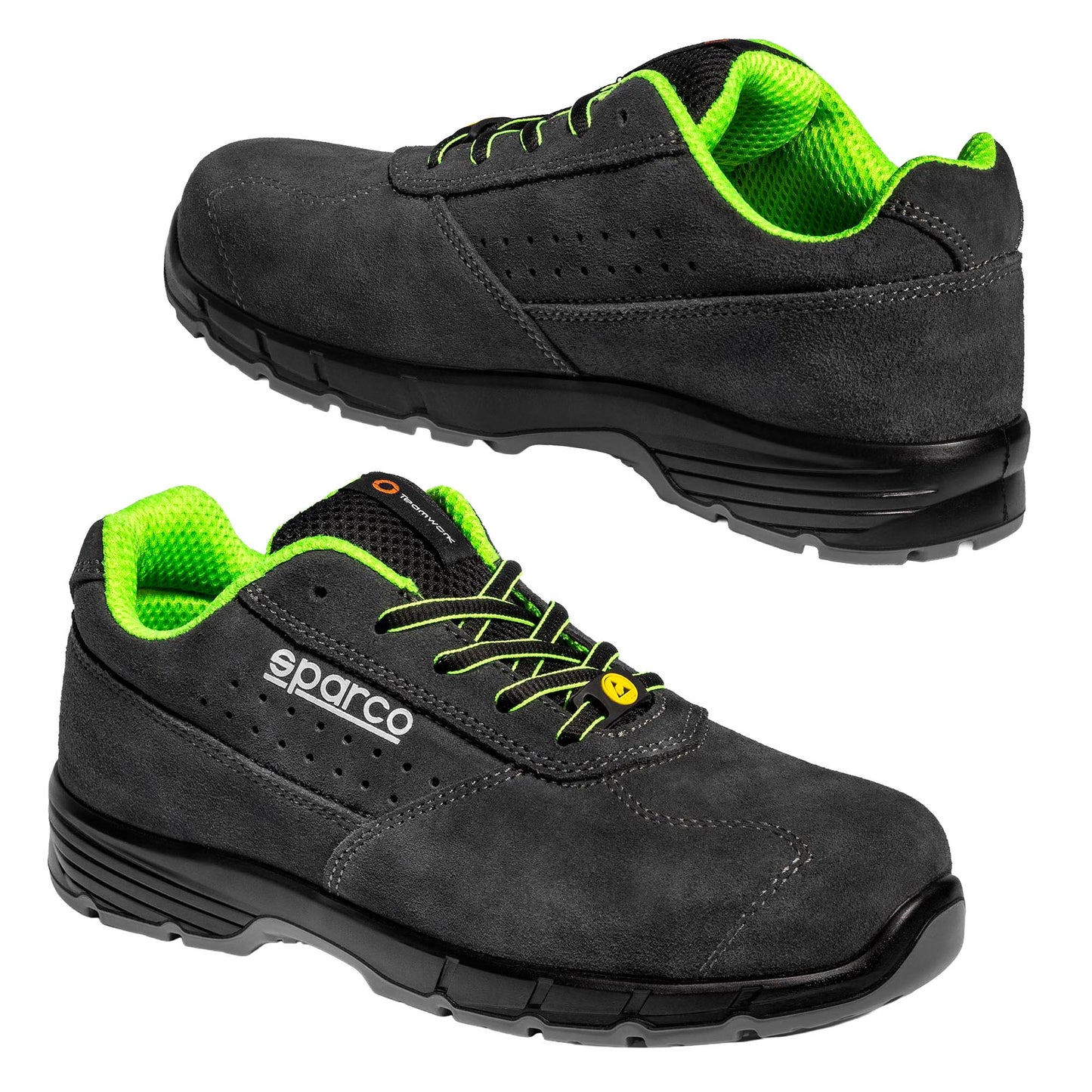 07546 Sparco Horizon Safety Shoes S1PS ESD Certified Mechanic Workshop Factory