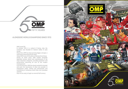 KK0-4011 2026 Coudières rembourrées OMP Karting Protection Pilote Kart Ignifuge