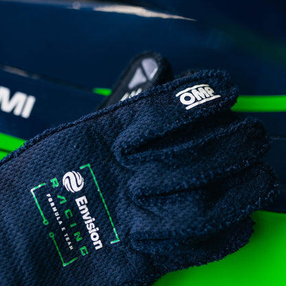 IB0-0773 OMP ONE EVO FX Racing Driver Gloves Fireproof FIA 8856-2018 Race Rally