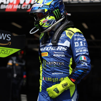 IB0-0773 OMP ONE EVO FX Racing Driver Gloves Fireproof FIA 8856-2018 Race Rally