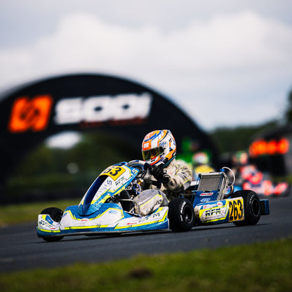KK0-4011 2026 Coudières rembourrées OMP Karting Protection Pilote Kart Ignifuge