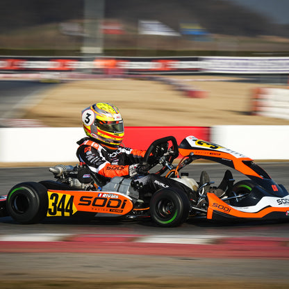 KK0-4011 2026 Coudières rembourrées OMP Karting Protection Pilote Kart Ignifuge