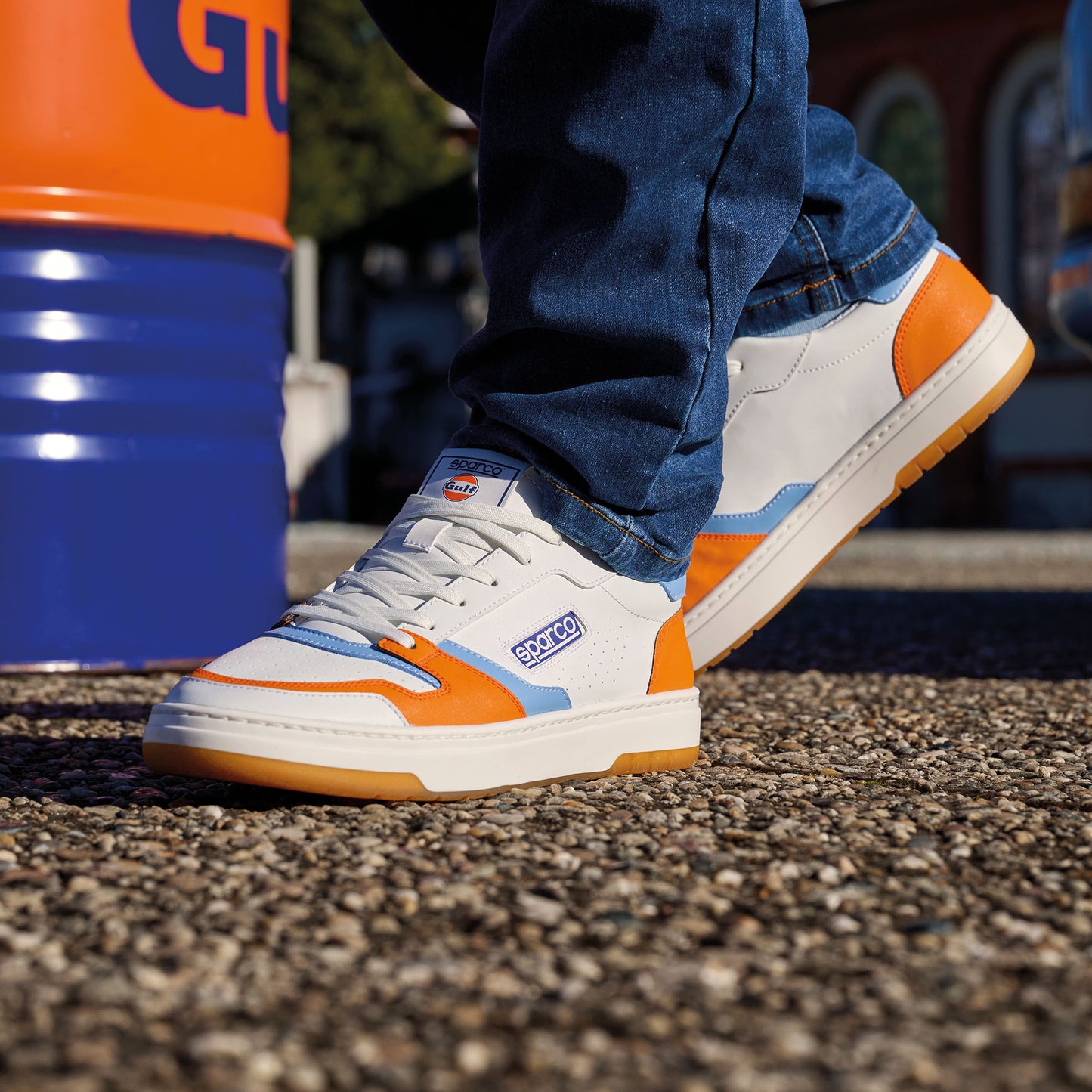 Nouveau siège de bureau Sparco Icon Gulf Racing Special Edition bleu marine