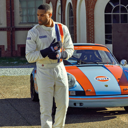 Sparco J-PRO Helmet Gulf Racing Special Edition Open Face Track Day ECE 22.06
