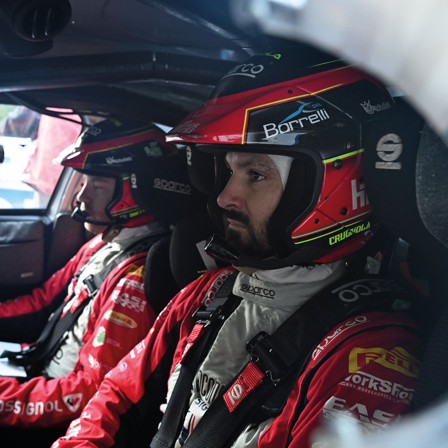 2025 Sparco STEALTH RF Helmet Visor Dark Smoked Replacement/Optional/Upgrade