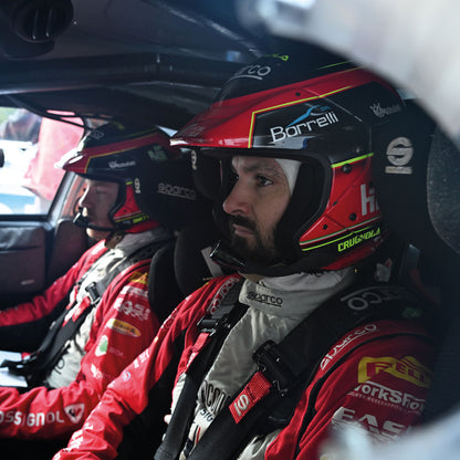 2025 Sparco FLUX RJ RJ-I Helmet White Sun Peak Replacement/Optional/Upgrade