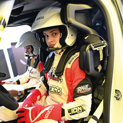 2025 Sparco FLUX RJ RJ-I Helmet White Sun Peak Replacement/Optional/Upgrade