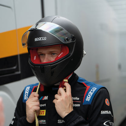 2025 Sparco STEALTH RF Helmet Visor Red Spectrum Replacement/Optional/Upgrade