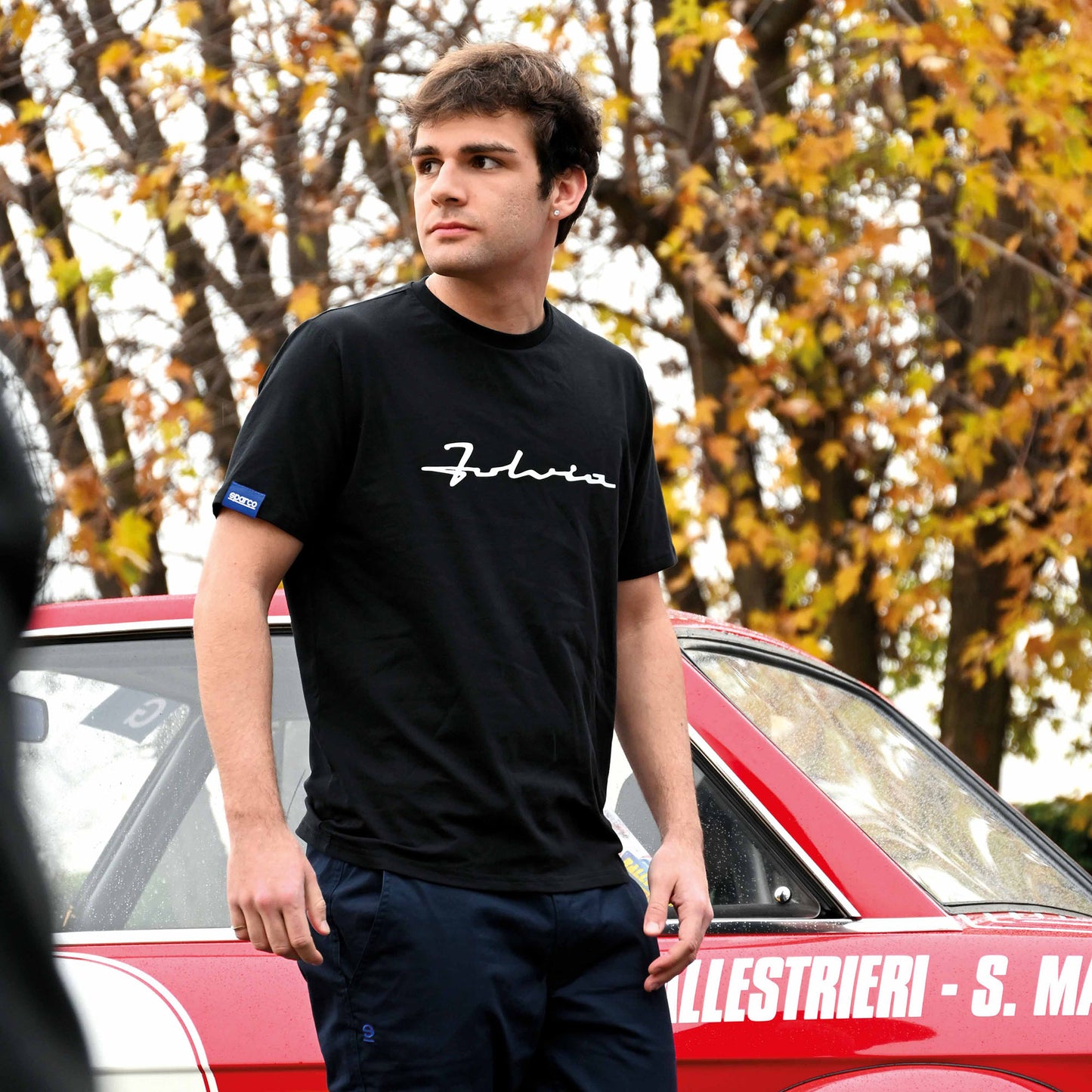 New 2025 Sparco Lancia Delta Integrale Mens Hoodie Hoody Genuine Team Sportswear