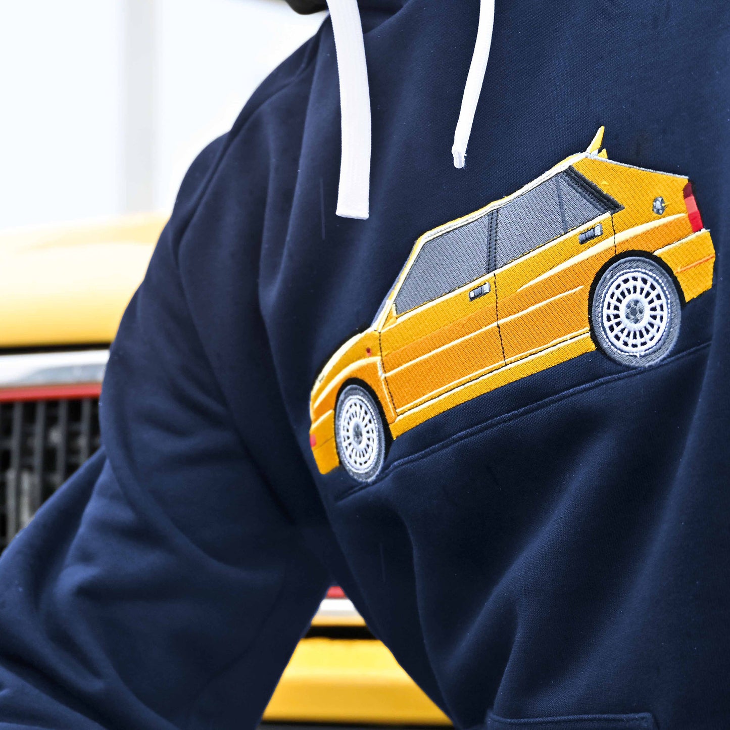 New 2025 Sparco Lancia Delta Integrale Mens Hoodie Hoody Genuine Team Sportswear