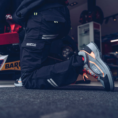 Sparco S-PARK Mechanic Trainers Shoes Team Footwear Pitcrew O1 FO Rated