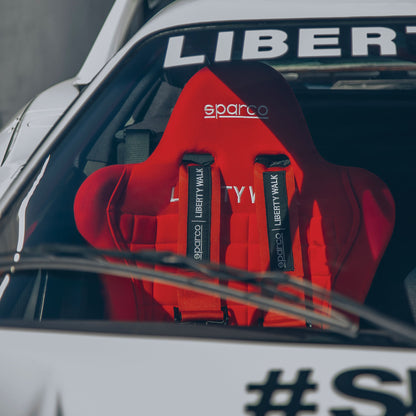 01045NR Sparco Racing Driver Drinks Bag Rally Track Use attaches to back of seat