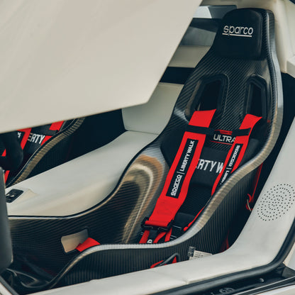 01045NR Sparco Racing Driver Drinks Bag Rally Track Use attaches to back of seat