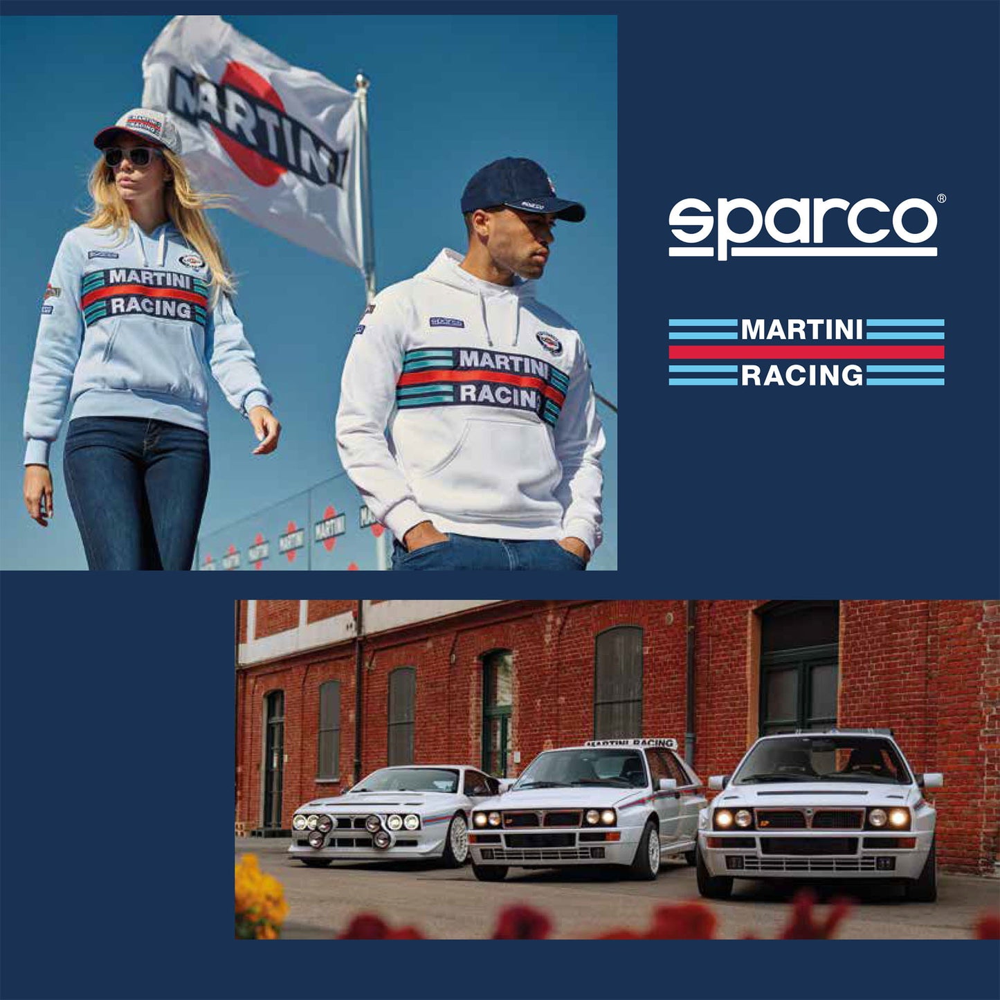 2026 Sparco Lancia 037 Rally Car Mens T-Shirt Tee Genuine Made in Italy