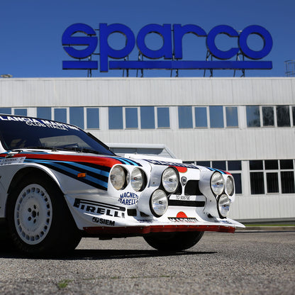 New 2025 Sparco Hoodie Lancia Delta HF Integrale Logo Hoody Made in Italy