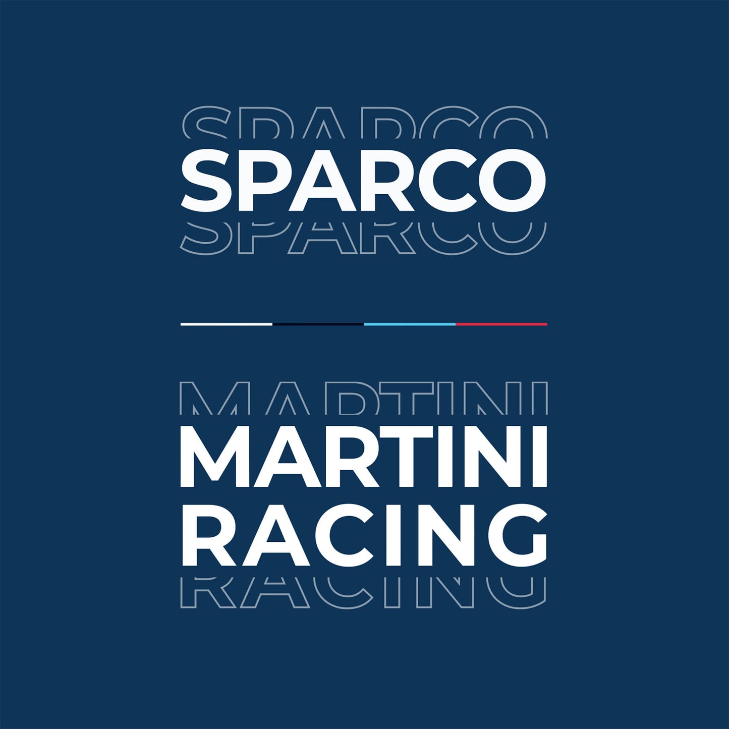 Chaussettes Sparco Martini Racing 2026 Motif Lancia Rally Team en 2 coloris