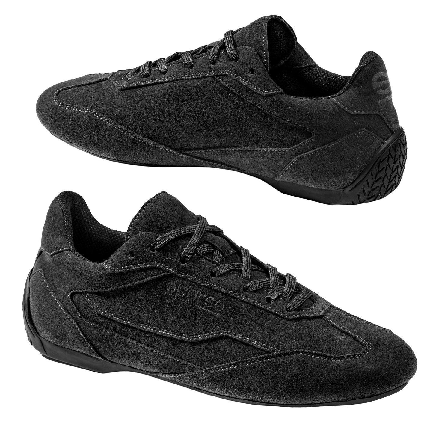 New! 2026 Sparco S-DRIVE SUEDE Low Cut Sneakers Trainers Shoes Mens Racing Style