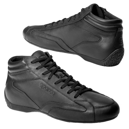 New! 2026 Sparco S-DRIVE MID LEATHER Driving Shoes Sneakers Racing Style Boots