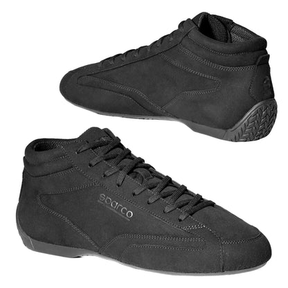 New! 2026 Sparco S-DRIVE MID SUEDE Mid Cut Shoes Racing Style Track Days Leisure