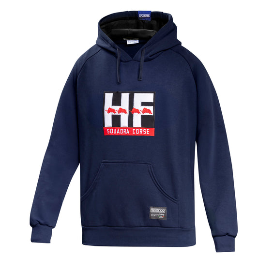 New 2025 Sparco Hoodie Lancia HF Squadra Corse Classic Retro Hoody Made in Italy