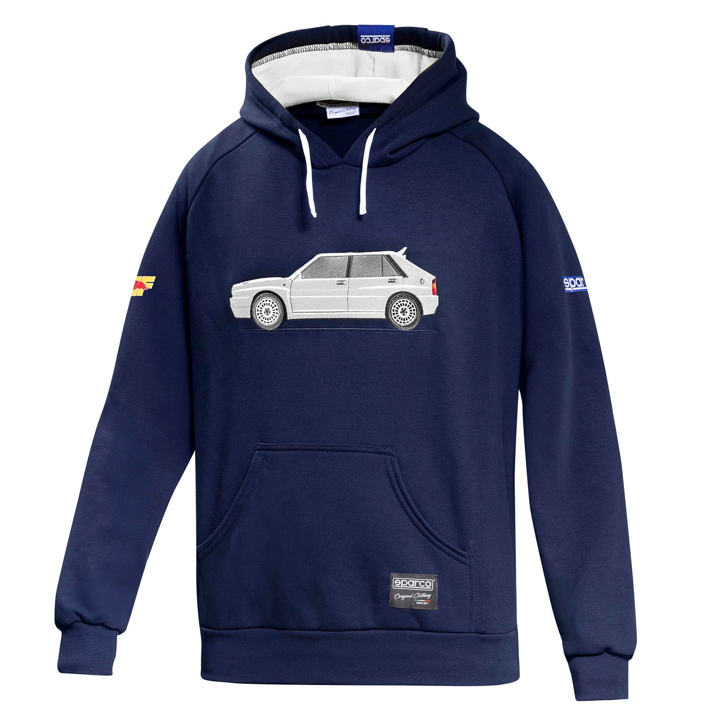 Sparco Lancia Delta Integrale Mens Hoodie Hoody Genuine Team Sportswear