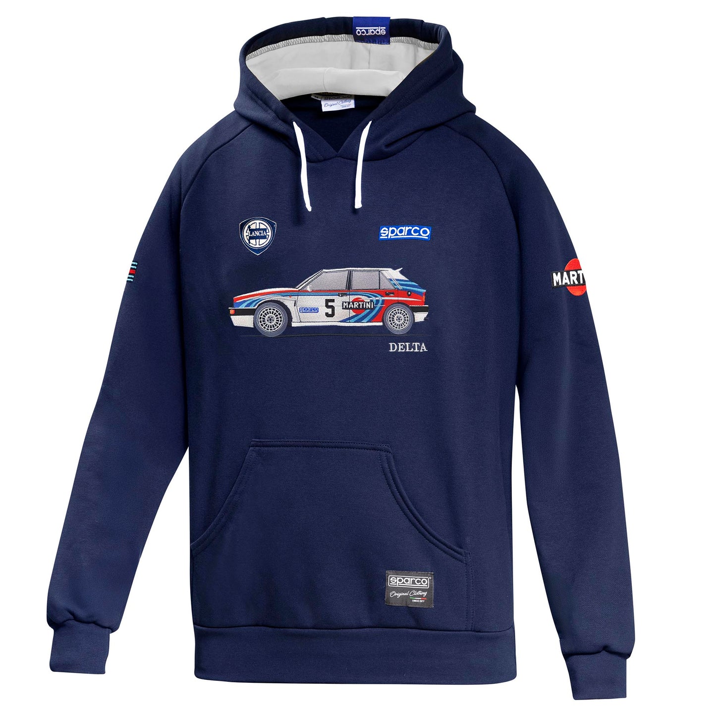 2026 Sparco Lancia Delta Integrale Hoodie Mens Hoody Genuine Made in Italy