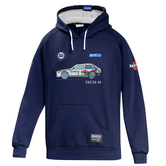 2026 Sparco Lancia Delta S4 Rally Hoodie Mens Hoody Genuine Made in Italy